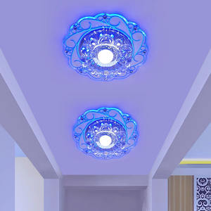 ไฟ LED ทางเดินคริสตัลแบบเรียบง่ายทันสมัยโคมไฟทางเดินตรงทางเข้าระเบียงดวงไฟที่ขายดีที่สุดติดตั้งได้ทั้งสว่างและมืด - Product Image 3