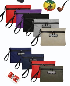 Custom <strong>Smell</strong> <strong>Proof</strong> <strong>Bag</strong> For Smoking Accessories Carbon Lined Smellproof Odor <strong>Proof</strong> Stash Travel <strong>Bags</strong> With Combination Lock - Product Image 4