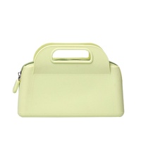 Tas Tangan Silikon Anti Air, Tas Selempang, Tas Tote Silikon Warna Frosted Custom Fashion untuk Liburan Pantai Musim Panas
