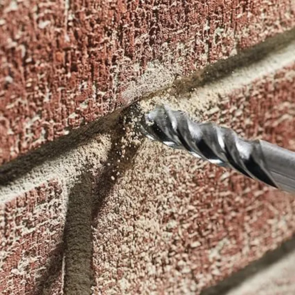 21 Pieces Hss Twist Masonry Drill Bit Set Straight Shank Carbide Tip Bits For Concrete Stone SDS Plus Rotary Hammer