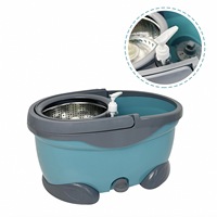 Serpillère magique 360 degrés de haute qualité avec seau de nettoyage – Excellent prix pour le nettoyage intérieur domestique (vente en gros)