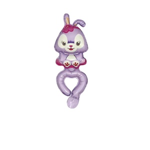 Dibujos animados muñeca figura Animal muñeca globo oso conejo Rana zorro dibujos animados globos mano usando globos de papel de aluminio juguetes <span class=keywords><strong>para</strong></span> niños - Product Image 6