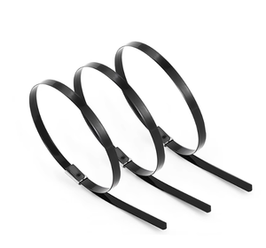 روابط كابلات معدنية ذاتية القفل عالية الجودة من الفولاذ المقاوم للصدأ بتشطيب عادي من مصنع YPH مباشرة - Product Image 3