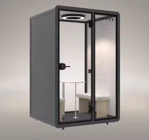 Bureau modulaire insonorisé en acier, économique et personnalisable, pour extérieur, silencieux et confortable - Product Image 4