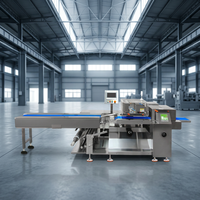 Enrouleur horizontal haute performance RHBR430 pour le pain, les biscuits, la pâtisserie, machine d'emballage à alimentation automatique