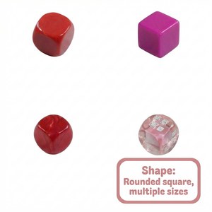 Dés gravés et imprimés au <span class=keywords><strong>laser</strong></span>, jeu de dés personnalisés en couleur (solides/transparents), fabricant de dés personnalisés en gros pour cadeaux et jeux - Product Image 5