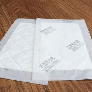 High Quality Food Grade Eco-Friendly Moisture Soaker Absorbent Pad 160x80mm 40ml/pcs for <b>Poultry</b> & <b>Meat</b> Packaging - Product Image 5
