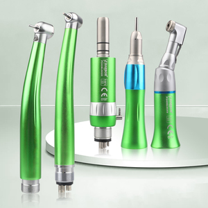 Turbina dental de alta velocidad Harbor Dent HYG01-1036 con LED, 2/4 orificios, pulverizador de agua externo y pieza de mano baja, de colores - Product Image 1