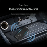 Adaptador Inalámbrico CarPlay BYD Compatible con Atto3, Ttto2, Leopard 5, YangwangU8, Dolphin, Seagull, HanEV, TangEV, Seal, SealU, Caja de Conexión Inalámbrica