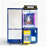 Arcadix Machine à griffes commerciale à monnayeur pour peluches, machine de jeu d'arcade pour centre commercial et salle de jeux