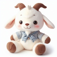 Jouets en peluche de chèvre en peluche SoftPillow Sleeping Comfort Doll Creative Custom Plush Goat Toy Plushie