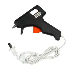20W black Hot melt glue gun with power switch high quality use in Craft and DIY with 7mm glue sticks