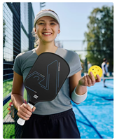 Raquette de pickleball T700 16 mm, noyau en nid d'abeille en fibre de carbone 3K, poids 230 g