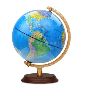 Wholesale Factory Outlet Plastic PVC Globe Geography Educational Teaching Aids 12 Inch Globe