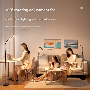 LED Floor <b>Lamp</b> Eye Caring Dimmable Reading Light for <b>Study</b> Bedroom Living Room - Product Image 4