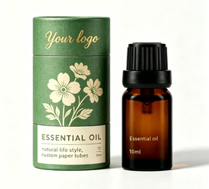 Tube en papier kraft personnalisé pour cosmétiques, crème pour les yeux, mouchoirs de voiture, bougies, huiles essentielles, emballage de parfum, cylindre en carton durable - Product Image 3