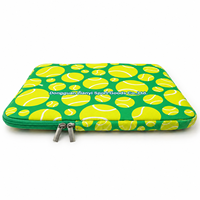 Housse pour tablette et ordinateur portable en néoprène, protection rembourrée pour ordinateur portable 11, 13, 15 pouces avec étiquette personnalisée pour cadeaux de salon professionnel, fabrication sur mesure