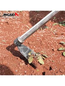 Houe de jardin en acier au carbone idéal pour briser l'argile <span class=keywords><strong>compact</strong></span>ée du sol - Product Image 3