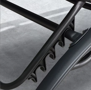Ensemble de chaises longues de patio modernes toutes saisons, 2 fauteuils inclinables réglables avec petite table d'appoint pour <span class=keywords><strong>jardin</strong></span>, balcon, piscine, villa - Product Image 6