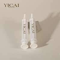 Emballage cosmétique 5ml 10ml 15ml bouteille de couteau à ultrasons en plastique aiguille à eau vide soins de la peau crème pour les yeux seringue sans air