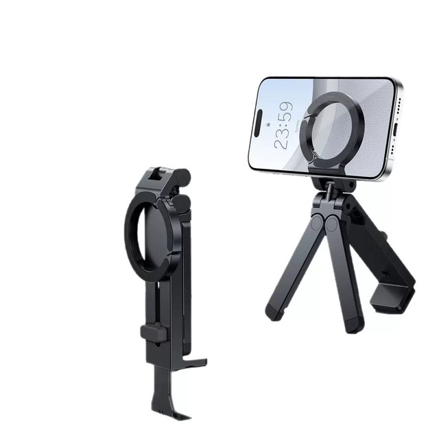 New Magnetic Lazy Travel Mobile Phone Stand Desktop Tripod Multifunctional Portable Phone Holder
