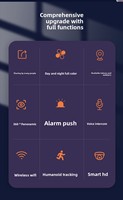 Caméra intelligente de haute qualité 3MP pour la maison, WiFi 5G double bande, surveillance à distance par application, alarme