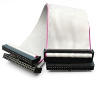 Câble plat GPIO coloré, 20cm, 40 broches, pour Raspberry Pi 3 2 modèle B + Plus