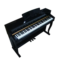 BDmusic BD-8803 88-Key Heavy Hammer Action Electronic Digital Piano Plastic Wooden 200 Rhythms Multifunction Built-In Speaker