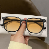 Lunettes optiques carrées anti-lumière bleue 2025, tendance, pour homme et femme, idéales pour la photographie et la protection solaire extérieure, photochromiques