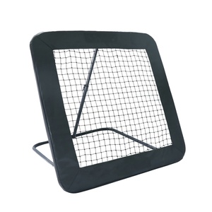 High Quality Black Iron Tube Soccer Rebound Net Portable Mini Rebounder Foldable <b>Gates</b> Training Equipment - Product Image 6