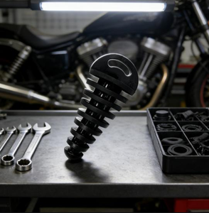 อุปกรณ์เสริมรถจักรยานยนต์ออฟโรด ปลั๊กท่อไอเสียขนาดเล็กพีวีซี อุปกรณ์ตกแต่ง ปลั๊กกันน้ำสำหรับรถจักรยานยนต์หลากสี - Product Image 5