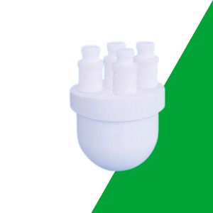 Flacon de laboratoire en PTFE durable parfait pour les réactions chimiques agressives - Product Image 6