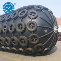 Defensa Neumática de Goma Inflable Tipo CTN Marca Evergreen, Fabricada en Qingdao, China, Modelo Yokohama P50/P80, Certificada ISO