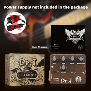 JOYO <span class=keywords><strong>Dr</strong></span>. J 系列 D53 专业吉他贝斯效果管式贝斯吉他放大器 XLR 输出舞台放大器，适用于现场演出和录音 - Product Image 6