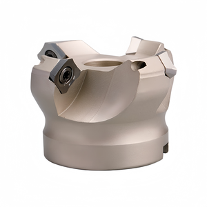 Fraise à face indexable à émbout carré en acier allié KM12, revêtement TiCN, pour alliage d'aluminium CNC, 45HRC, plusieurs cannelures, personnalisable - Product Image 5