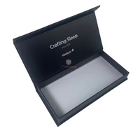 Boîte en papier magnétique de style livre de luxe personnalisée, Cajas De Embalaje De Lujo, boîte d'emballage vide pour lunettes, stylos, cadeaux
