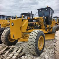 Niveleuse sur pneus Caterpillar 140K d'occasion haute performance avec moteurs hydrostatiques et pompe, modèle 2020, origine USA, 140H 14M