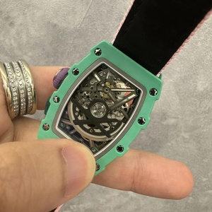 <span class=keywords><strong>Orologio</strong></span> Meccanico <span class=keywords><strong>Automatico</strong></span> da <span class=keywords><strong>Donna</strong></span> di Alta Gamma Serie 07-04, Quadrante Cavo, Cassa in Fibra di Carbonio, Moda Sportiva - Product Image 3