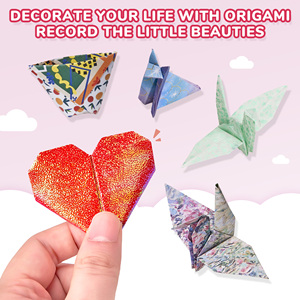 Kit de <span class=keywords><strong>Origami</strong></span> Fácil de Plegar Joycat para Principiantes, Animales y Formas 3D Coloridos, Juguete de Arte en Papel, Actividad Familiar Divertida, <span class=keywords><strong>Libro</strong></span> de <span class=keywords><strong>Origami</strong></span> DIY - Product Image 5