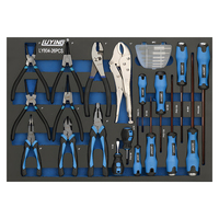 Armoire à outils mobile à 7 tiroirs avec kit d'outils professionnels de 352 pièces, chariot de rangement roulant grande capacité pour atelier de réparation automobile