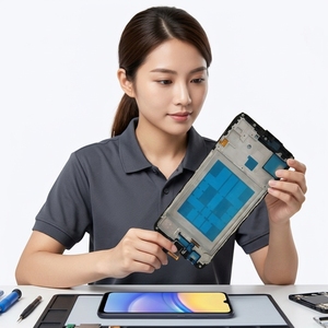 Écran de remplacement avec châssis pour Samsung Galaxy A15, assemblage d'écran tactile LCD pour réparation A155 A156u A156w - Product Image 3