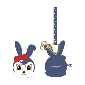 Portamonete animale portachiavi portamonete in Silicone simpatico coniglio a forma di <span class=keywords><strong>unicorno</strong></span> Mini <span class=keywords><strong>borsa</strong></span> impermeabile in plastica per portamonete all'ingrosso - Product Image 1