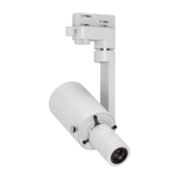 Luz de Riel Profesional de 10W con Zoom Ajustable de 15-36° °   Proyector de Iluminación para Museos, Galerías, Hoteles y Comercios