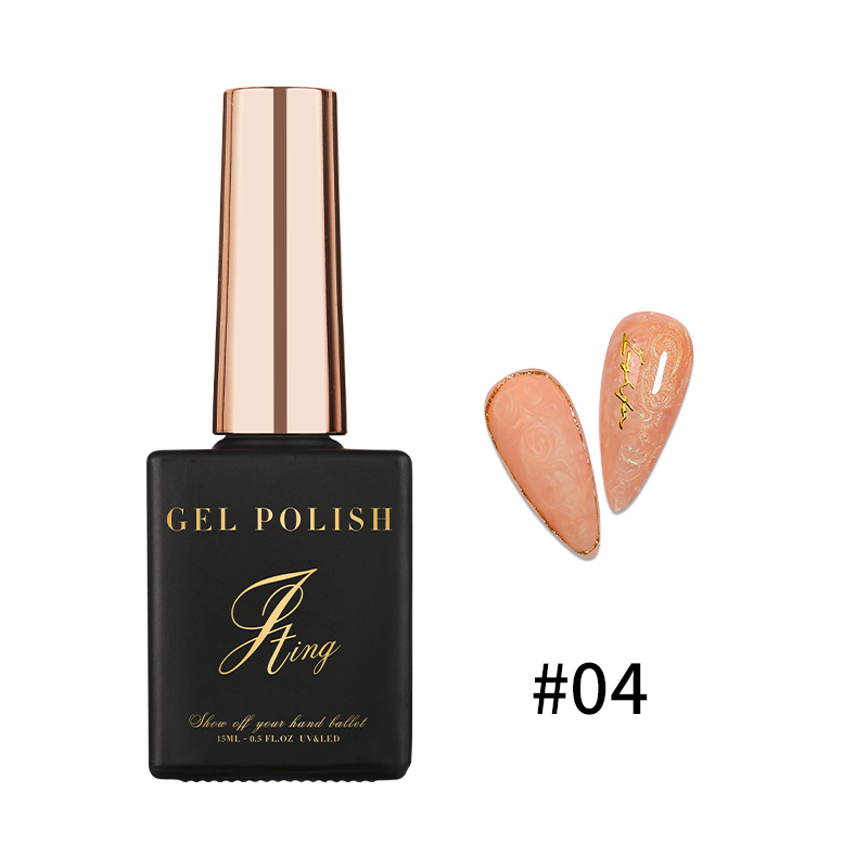 Gel pour ongles nacré#04