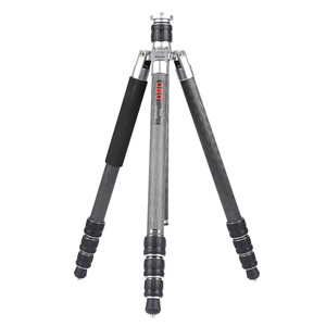 Trépied professionnel OBO en fibre de carbone robuste et stable <span class=keywords><strong>pour</strong></span> caméscope et <span class=keywords><strong>objectif</strong></span> longue focale - Product Image 1