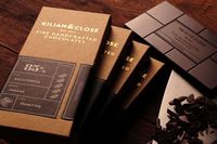 Emballage personnalisé en or métallisé, élégant, avec revêtement UV et gaufrage, type dossier, pour chocolats, boîte de luxe pour bar, pour usage sushi