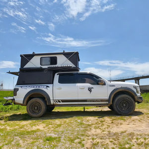 Installation simple Double couche étanche 6.5-8 pi. Tente de <span class=keywords><strong>lit</strong></span> de camion pour camionnettes pour le camping <span class=keywords><strong>sur</strong></span> le <span class=keywords><strong>toit</strong></span> et l'utilisation du <span class=keywords><strong>toit</strong></span> de la voiture - Product Image 2