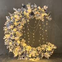 Arche en fer en forme de lune de 2 m à prix d'usine Nicro pour décoration de scène, de fond de scène pour ballons et fleurs, pour célébrations, mariages et fêtes