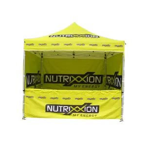 3 x 3m Promotion customized trade show outdoor canopy aluminum folding pop up tent