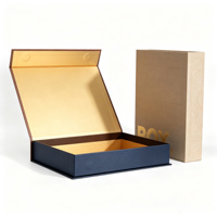 Großhandel Benutzerdefinierter Logodruck Magnetische Recycelte Materialien 2cm Starre Kartonbox für Geschenkverpackungen mit Magnetverschluss
